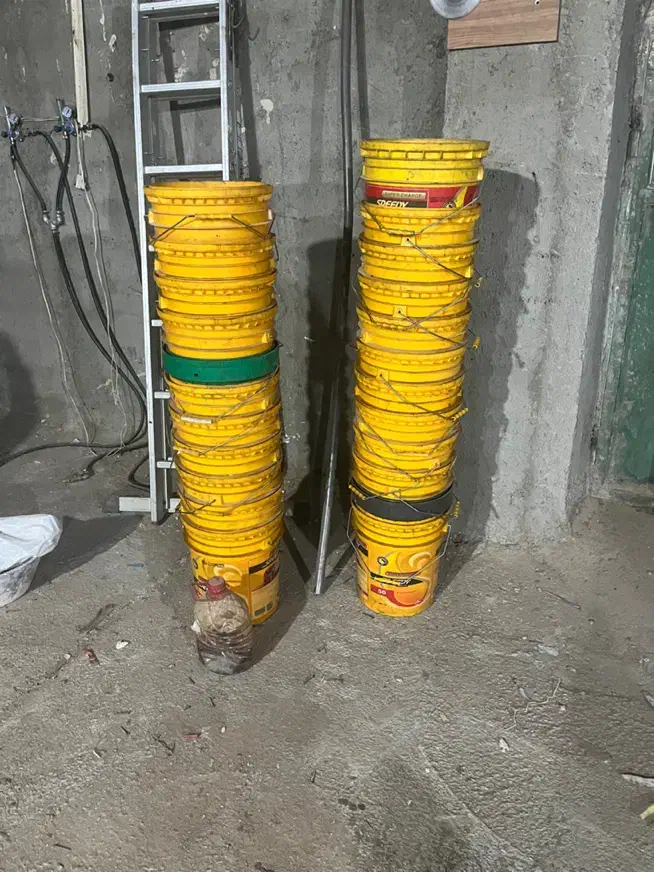 سطل روغن|ظروف نگهدارنده، پلاستیکی، یکبارمصرف|ارومیه, |دیوار