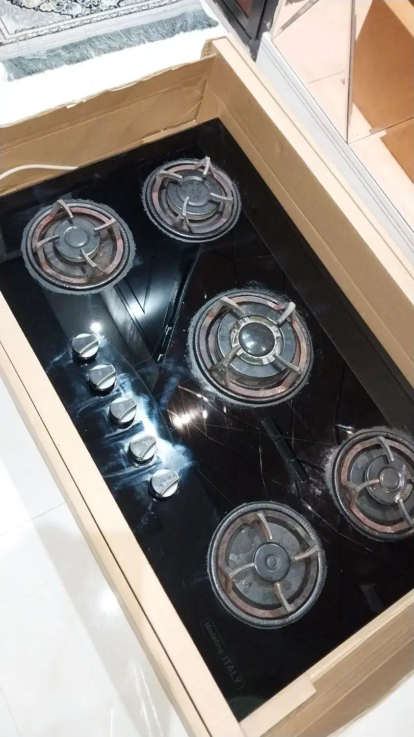 گاز رومیزی پنج شعله|اجاق گاز و لوازم برقی پخت‌وپز|رشت, بازار|دیوار