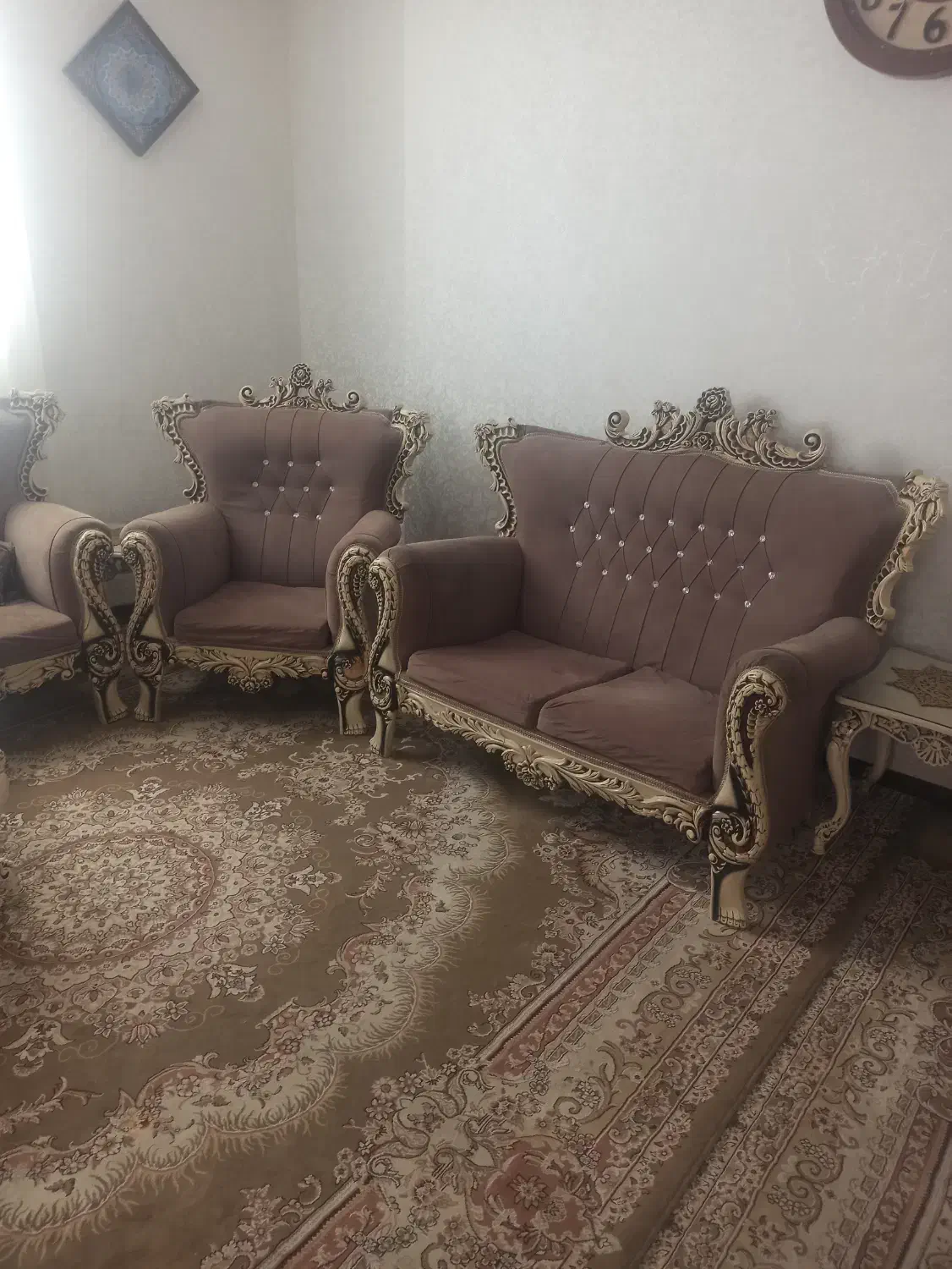 مبل|مبلمان خانگی و میز عسلی|قم, علی آباد سعدگان|دیوار