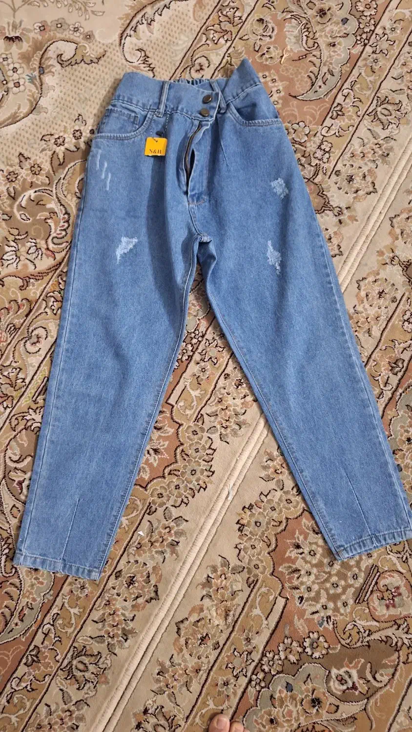 شلوار جین اورجینال ۹۰ تایی نونو|لباس|قم, زنبیل آباد|دیوار