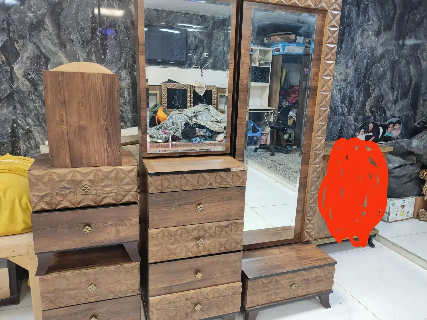 سرویس چوب|تخت و سرویس خواب|قرچک, امین آباد|دیوار