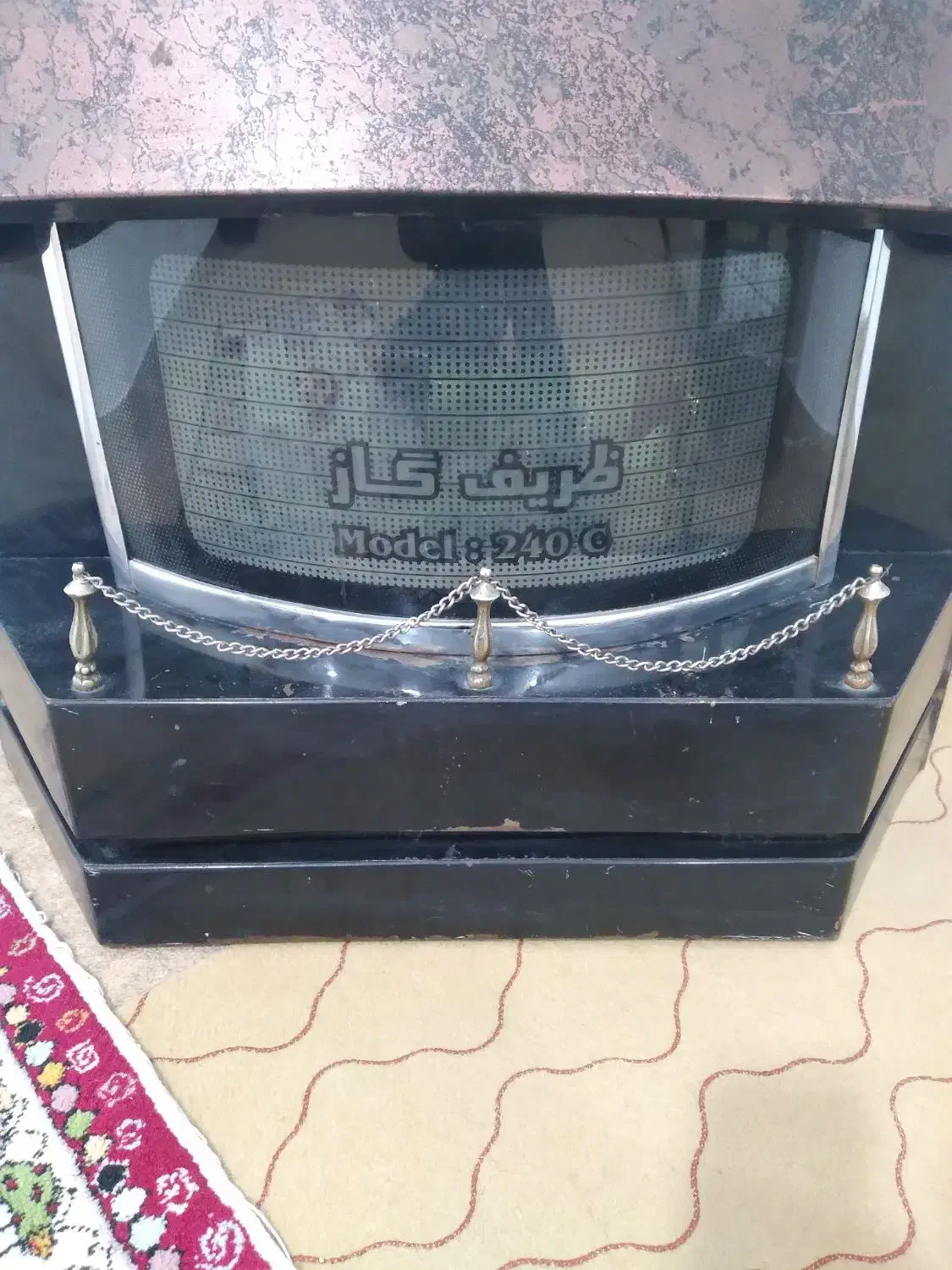 یک عدد بخاری ظریف گاز طرح شومینه کارکرده|بخاری، هیتر، شومینه|رباط‌کریم, الارد|دیوار