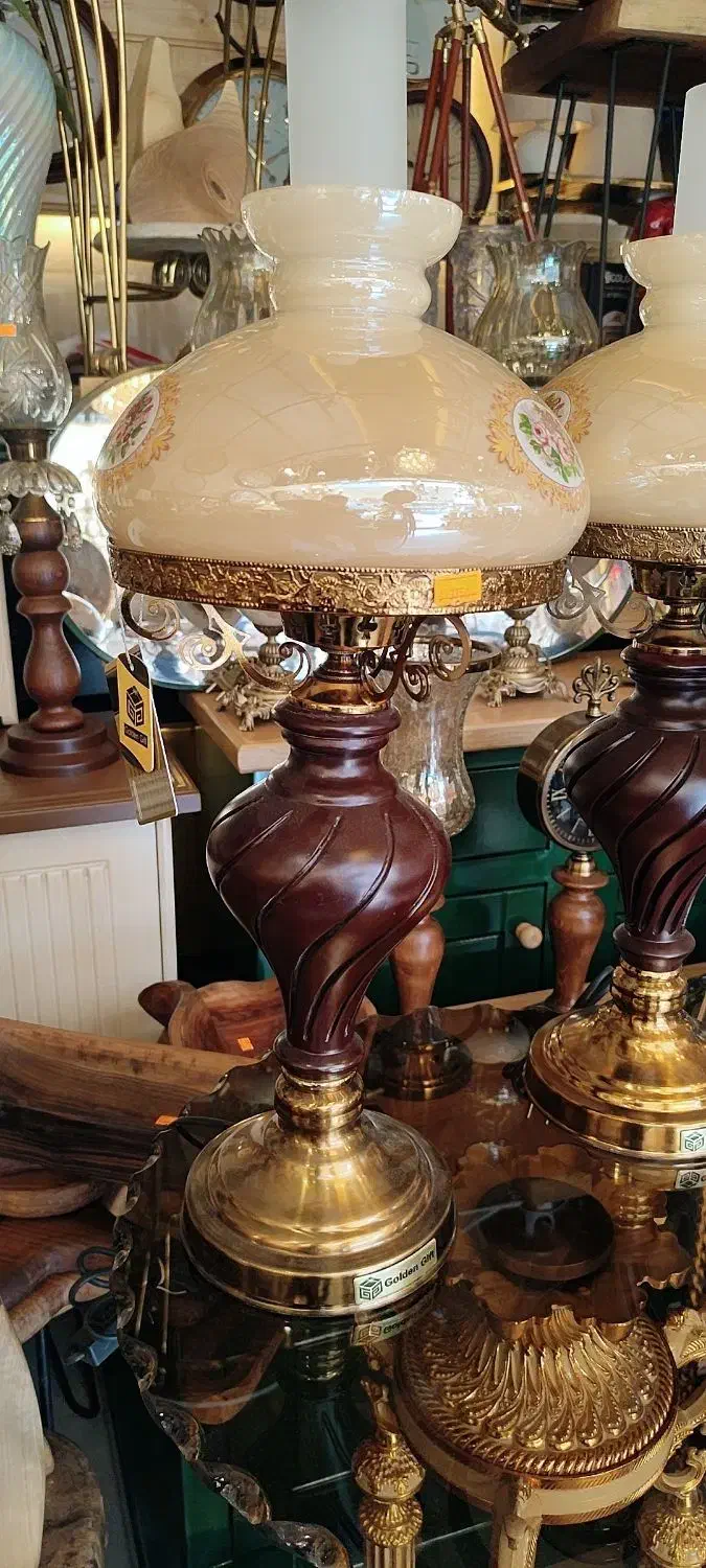 شمعدان سایز بزرگ رومیزی golden gift|چراغ خواب و آباژور|تبریز, |دیوار