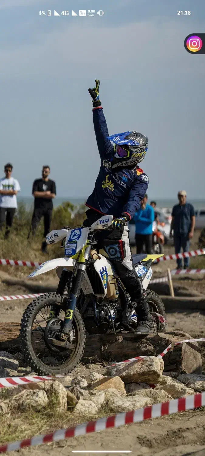 هاسکی فلات 300 هیولا کاربرات شده|موتورسیکلت|کرج, حسینآباد|دیوار