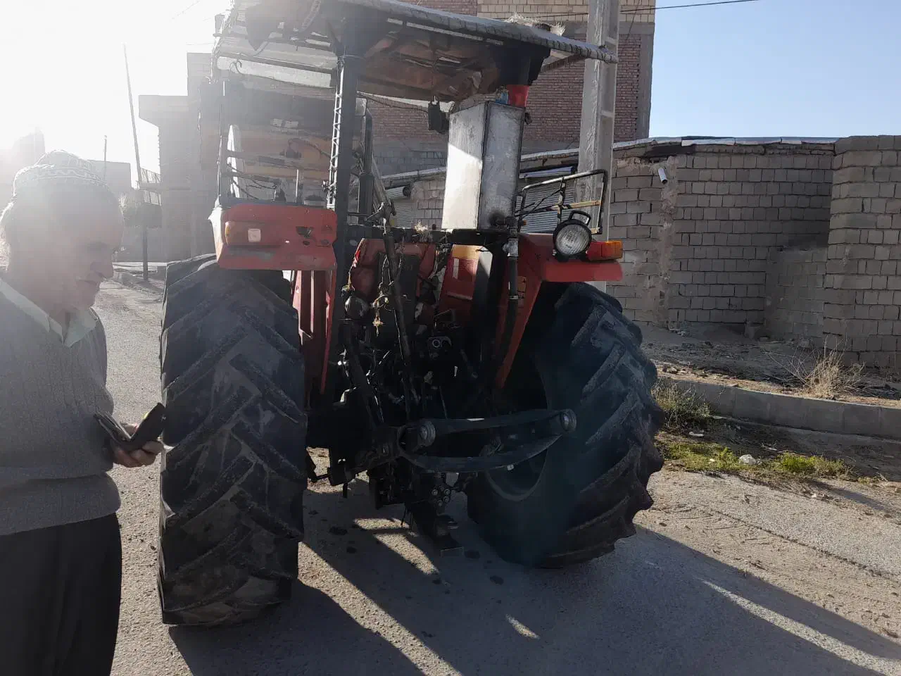 تراکتور ۲۸۵جفت دیفر ایتالیا مونتاژخارج مدل ۸۸|خودرو سنگین|زیویه, |دیوار