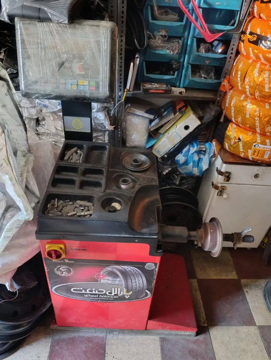 لاستیک درآر بالانس پمپ باد|ماشینآلات صنعتی|میاندوآب, |دیوار