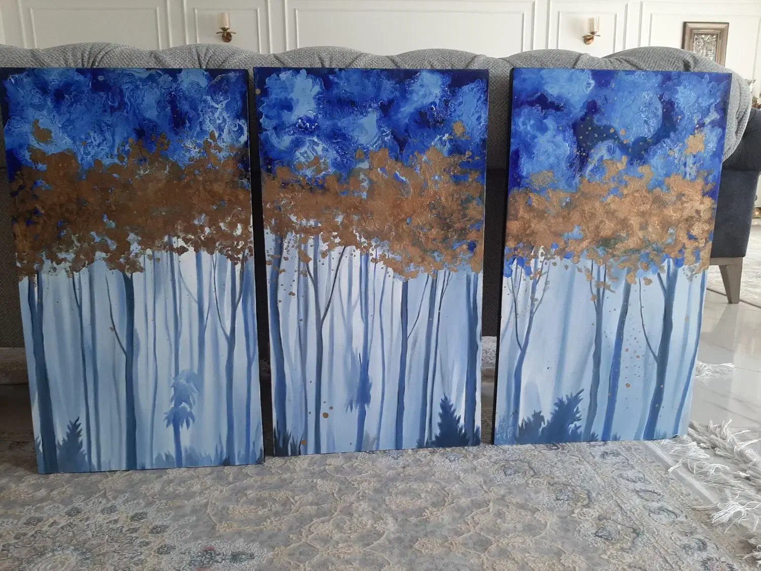 تابلو  فرش تابلو نقاشی|تابلو، نقاشی، عکس|اسلامشهر, شهرک قائمیه|دیوار