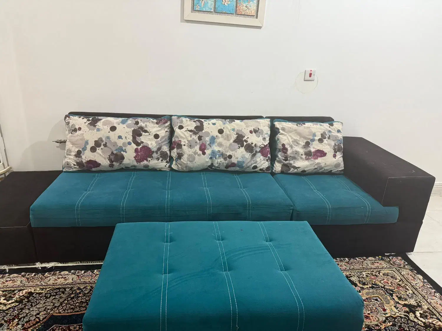 مبل 8 نفره|مبلمان خانگی و میز عسلی|جم, |دیوار
