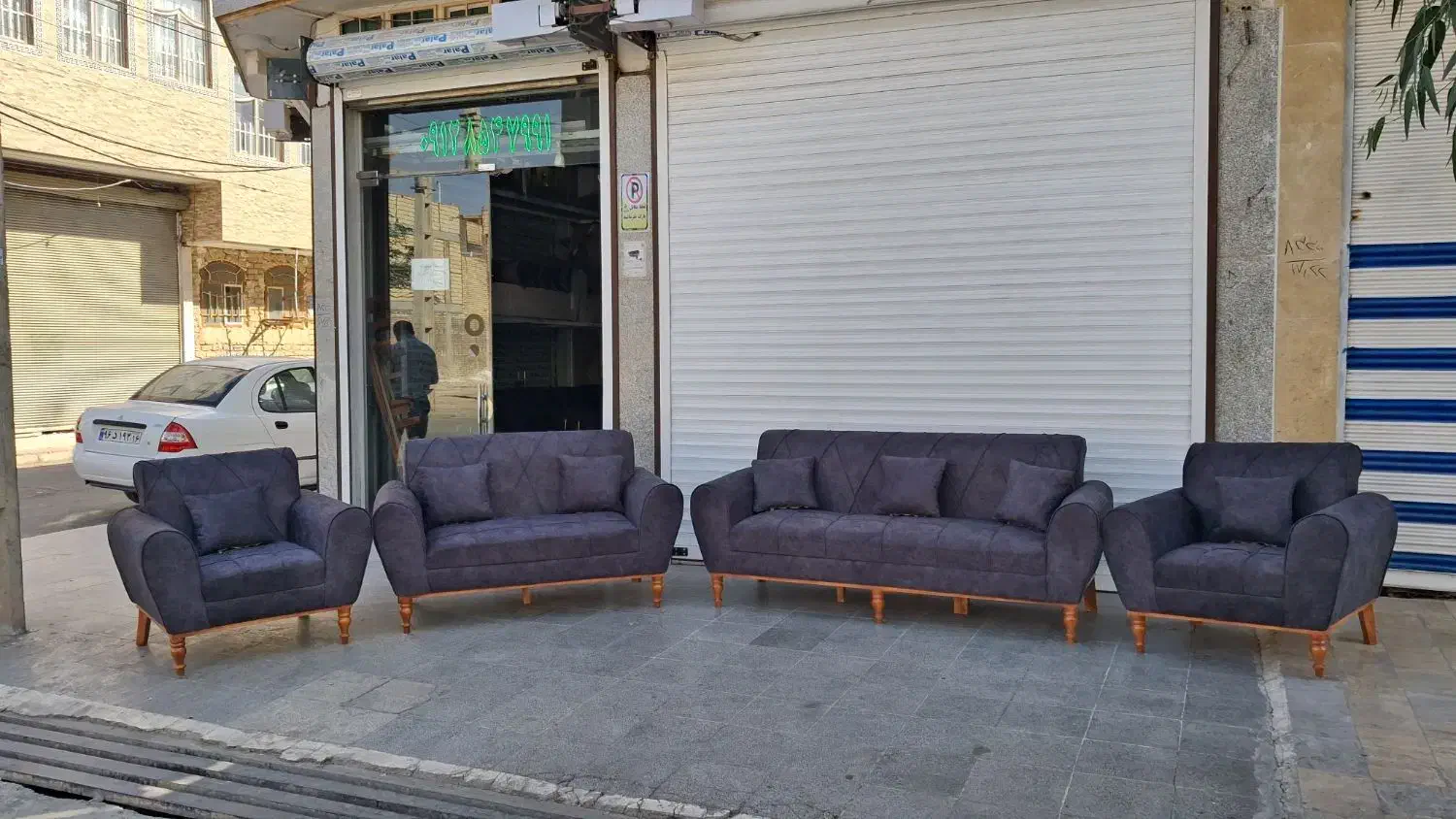 مبلمان تنوع رنگ مبل جوان|مبلمان خانگی و میز عسلی|اراک, |دیوار