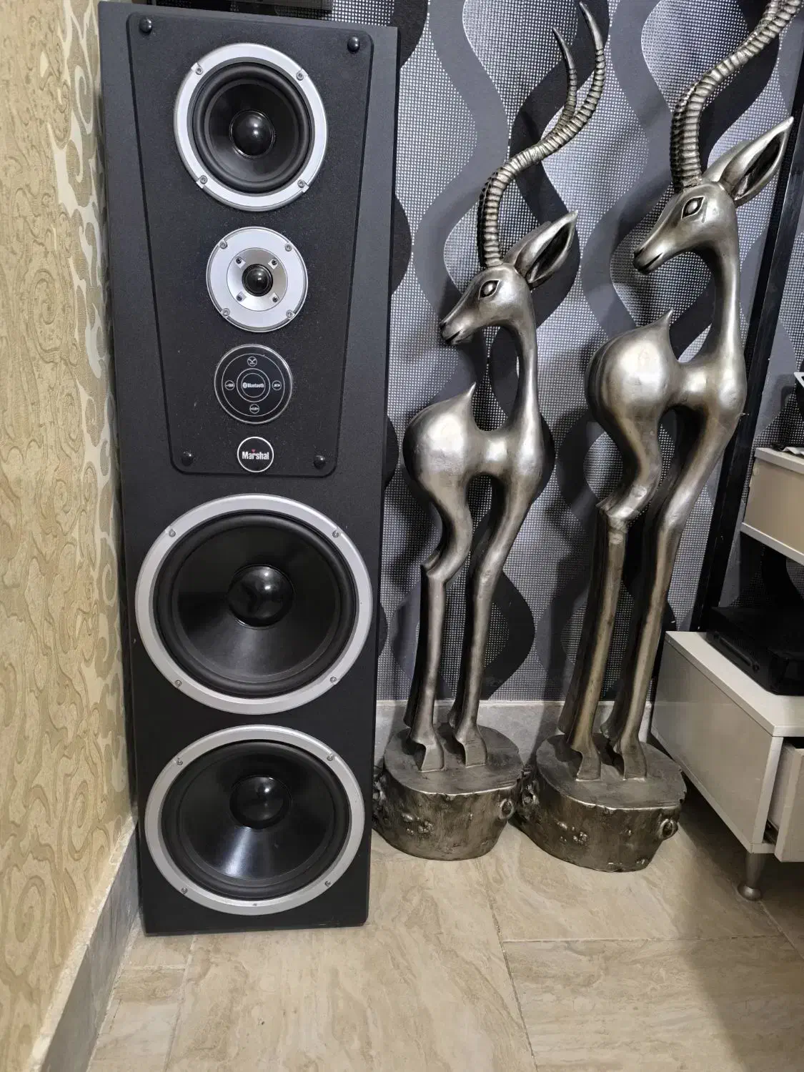 فروش اسپیکر و فوتبال دستی|سیستم صوتی خانگی|کرج, حصارک بالا|دیوار