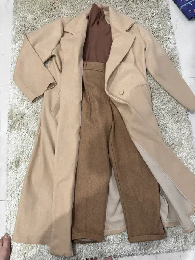 ست پالتو و شلوار فوتر|لباس|تهران, افسریه شمالی|دیوار