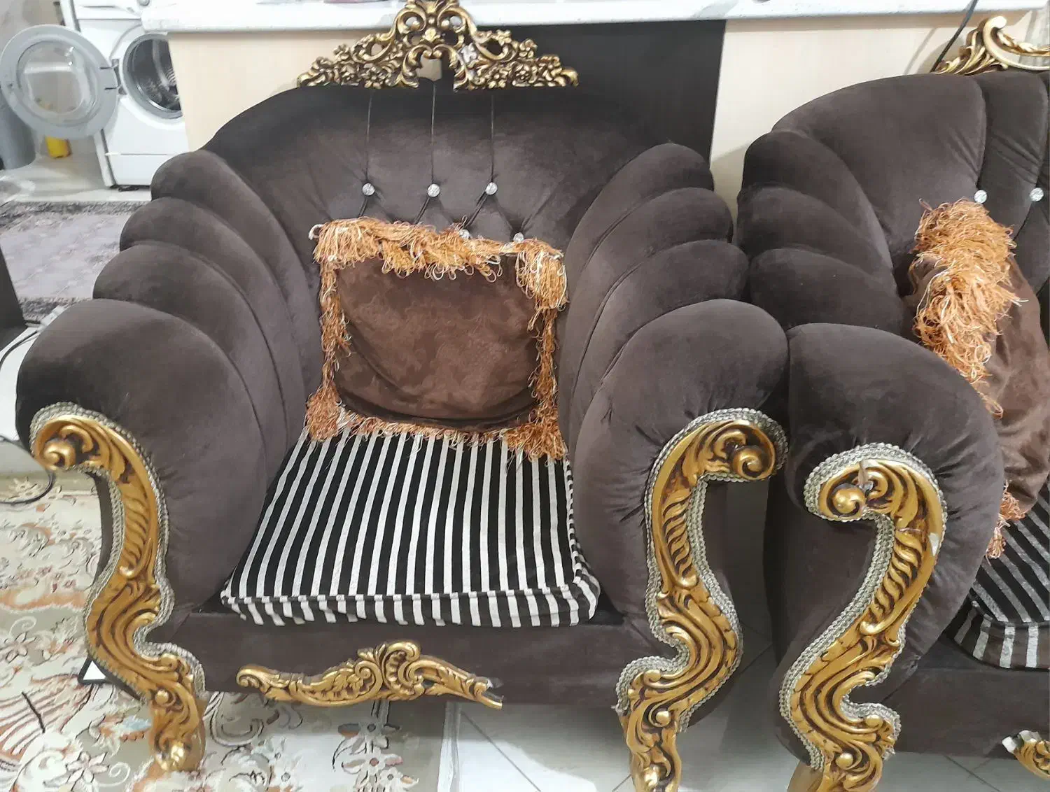 مبل راحتی ۷ نفره|مبلمان خانگی و میز عسلی|ورامین, ورامین|دیوار