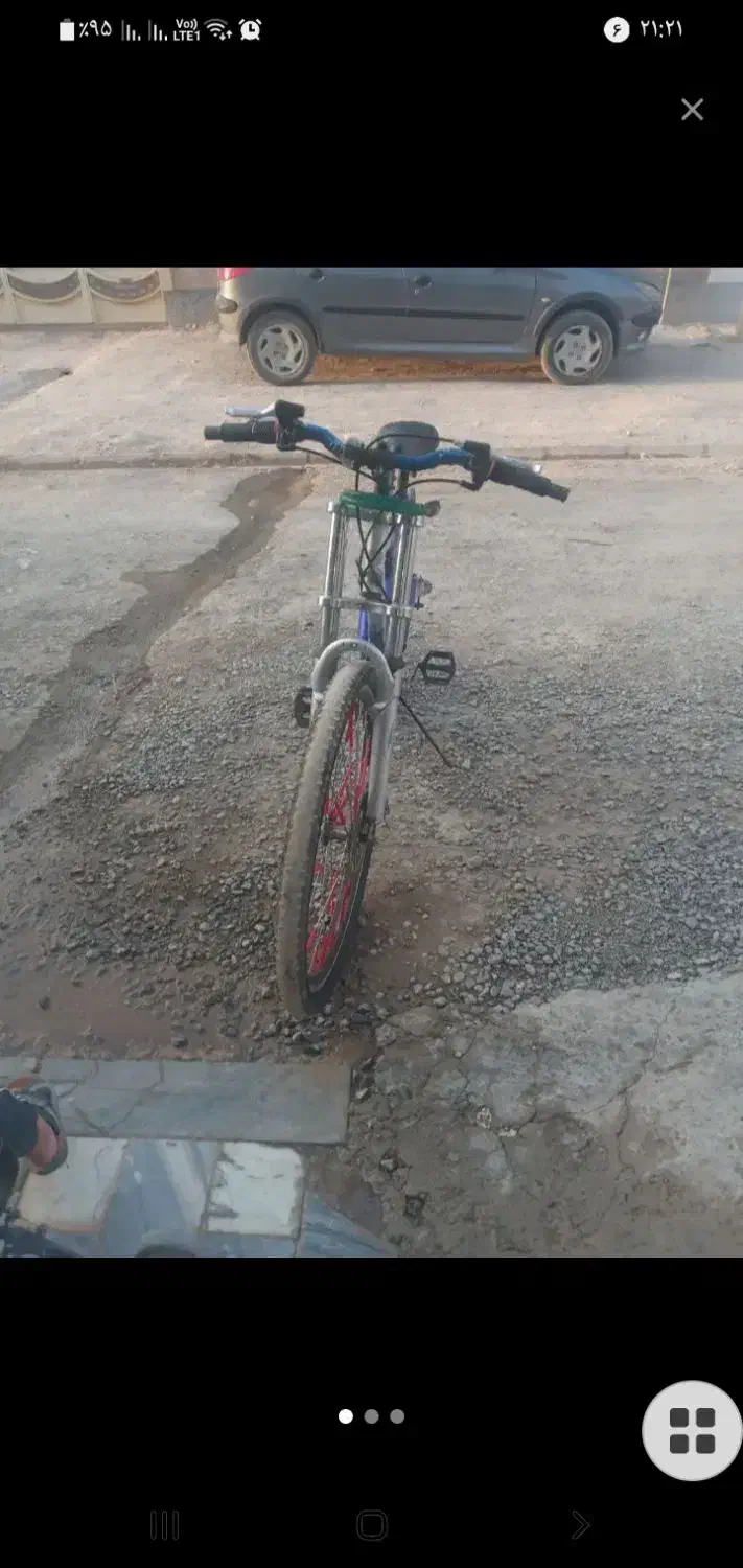 دو دوچرخه کوچیک نیاز به تعمیر بزرگ نیمه سالم|دوچرخه، اسکیت، اسکوتر|داران, |دیوار