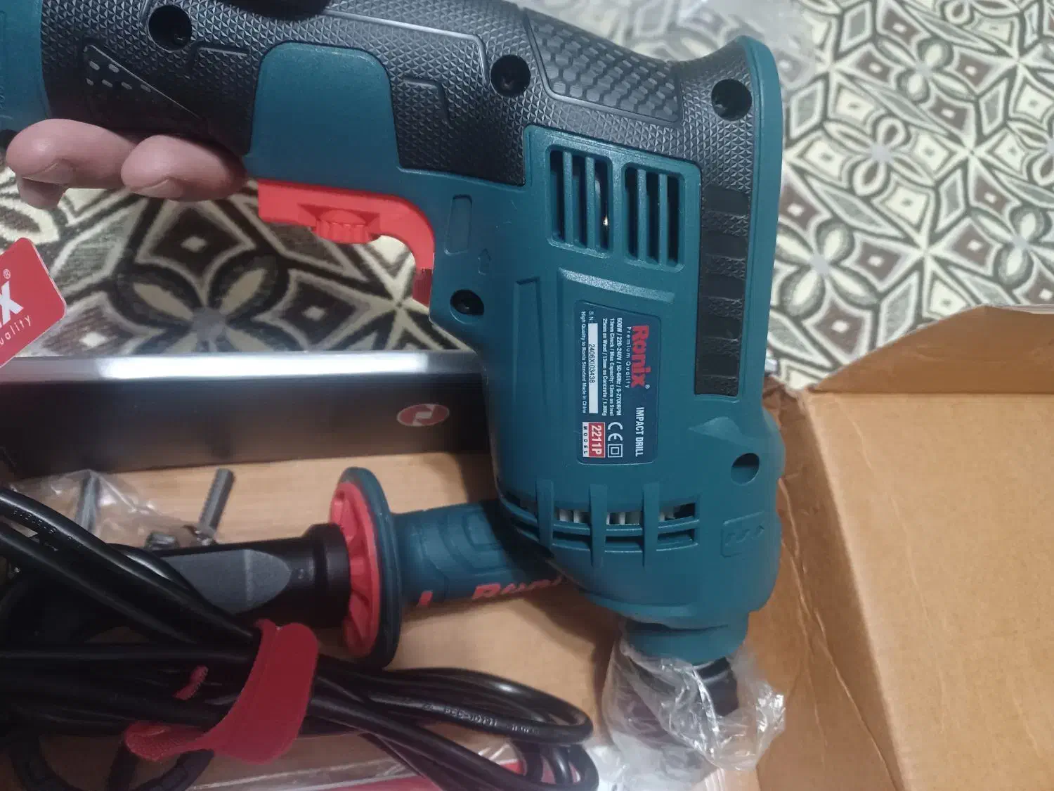 دریل چکشی رونیکس|ابزارآلات|قروه, |دیوار