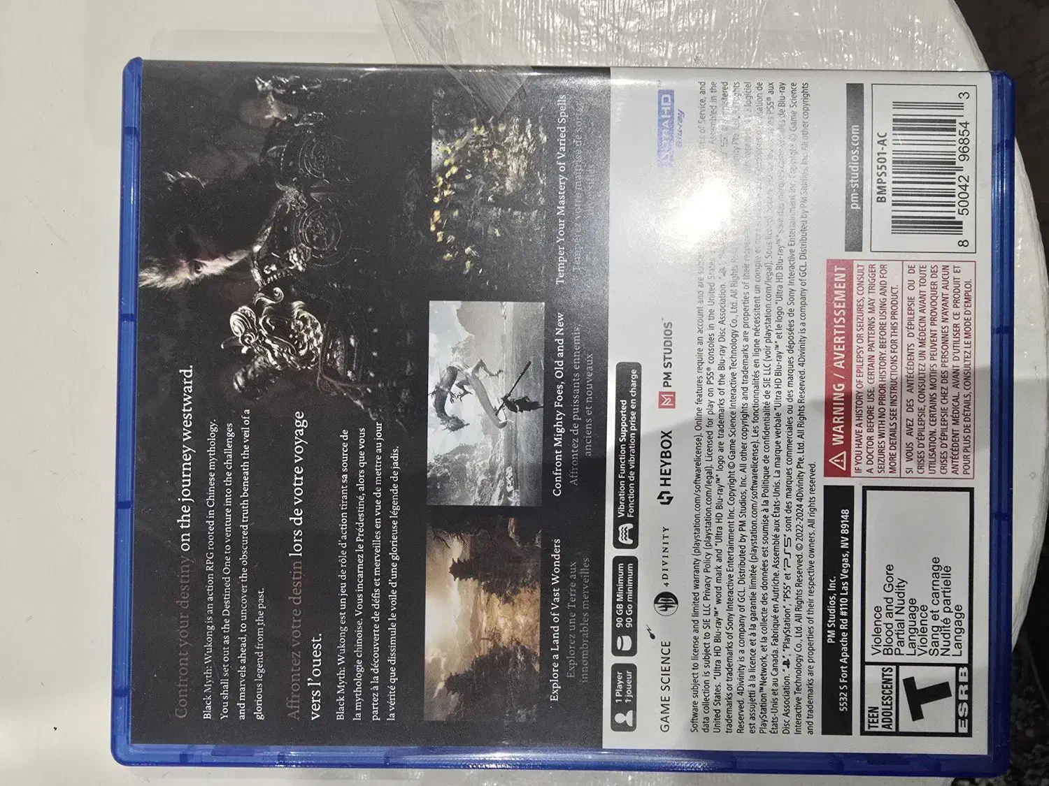 بازی black myth wukong برا ps5|کنسول، بازی ویدئویی و آنلاین|تهران, کرمان|دیوار