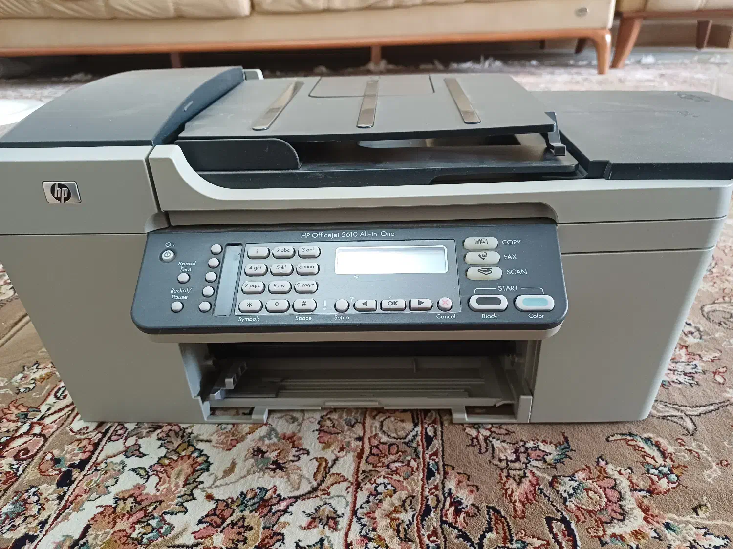 پرینتر چند کاره جوهر افشان hp نو نو آکبند|پرینتر، اسکنر، کپی، فکس|تهران, استاد معین|دیوار