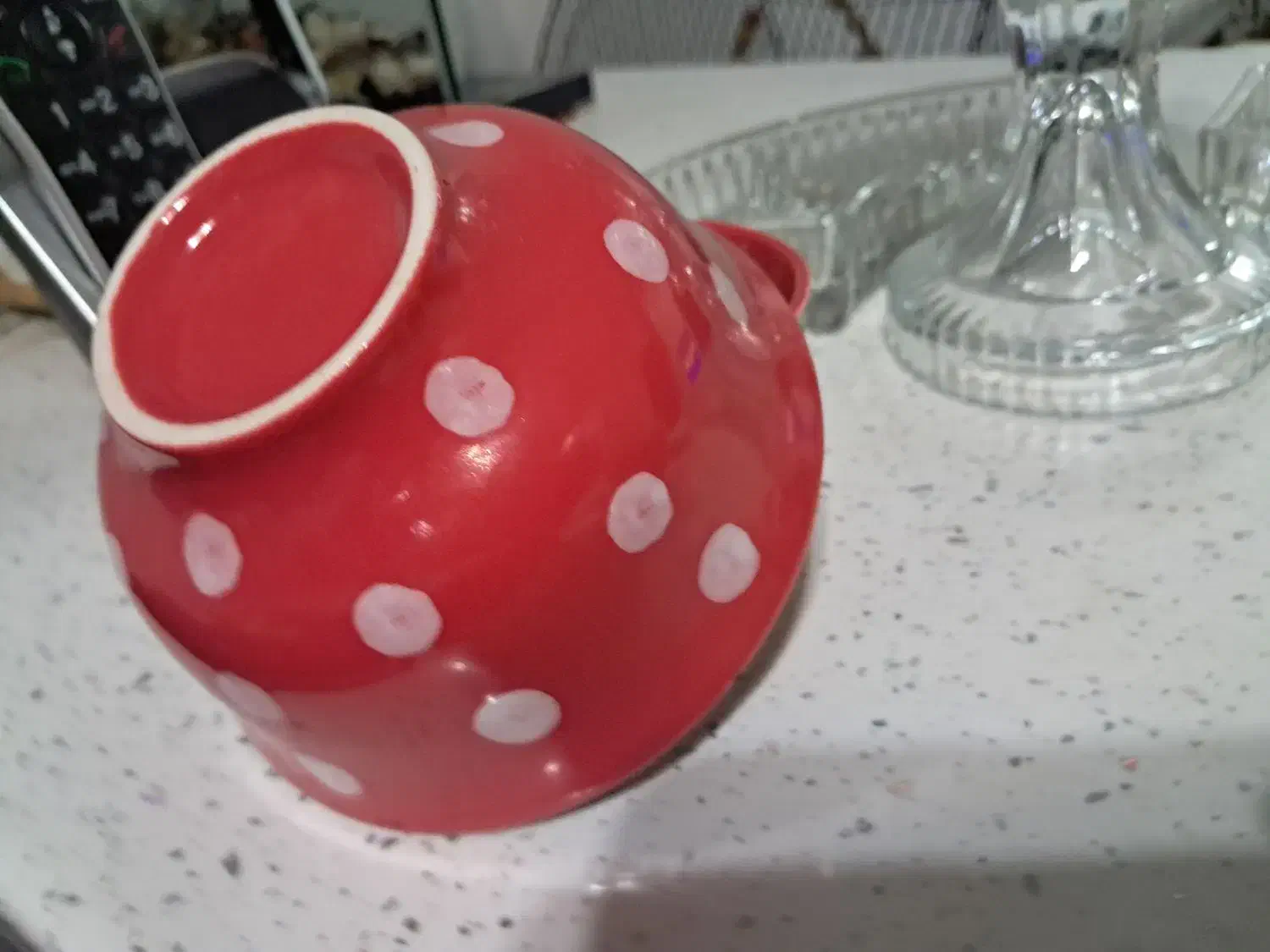 کاسه چینی طرح خالخالی جدید|ظروف سرو و پذیرایی|لنگرود, |دیوار