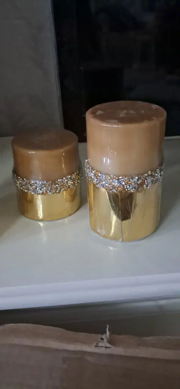 ۳عددشمع|صنایع دستی و سایر لوازم تزئینی|مشهد, امام رضا (ع)|دیوار