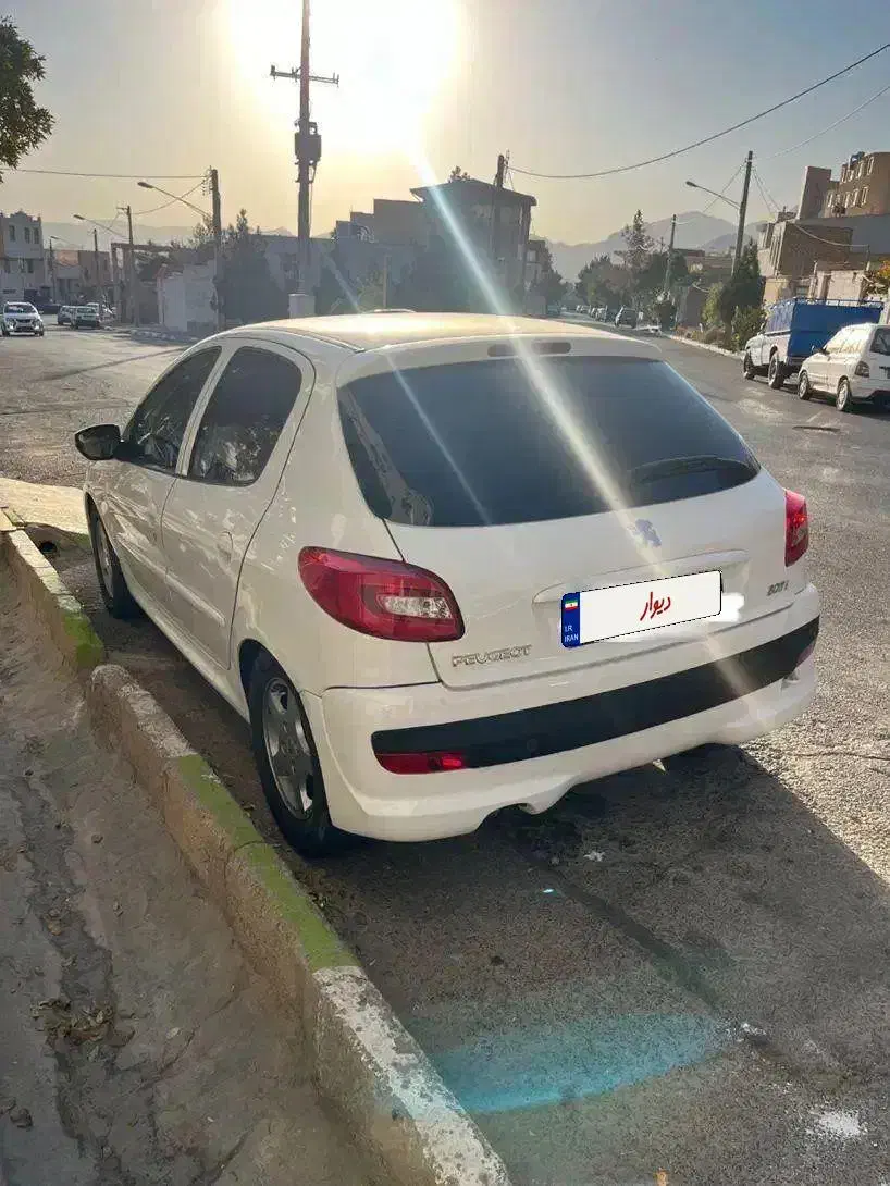 ۲۰۷ مدل ۹۶ استثنایی بی رنگ|خودرو سواری و وانت|مهدی شهر, |دیوار