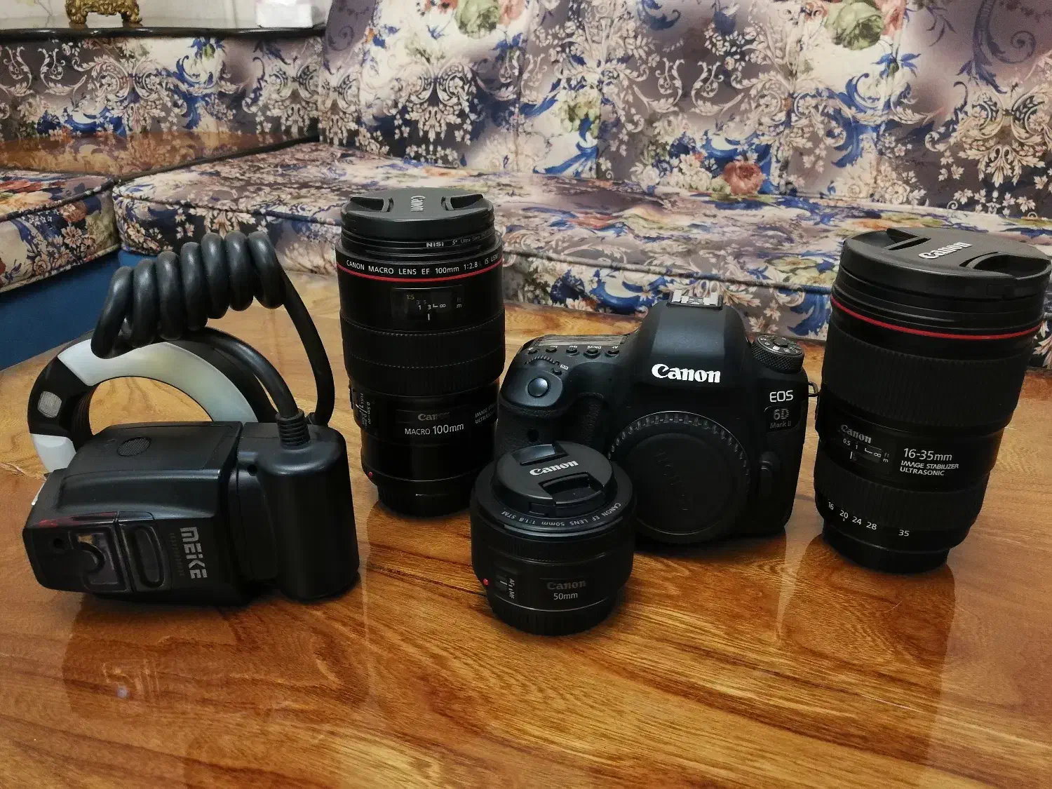 فورش فوری ( دوربین عکاسی+لنز+تجهیزات کامل)|دوربین عکاسی و فیلم‌برداری|فردیس, شهرک هفده شهریور|دیوار