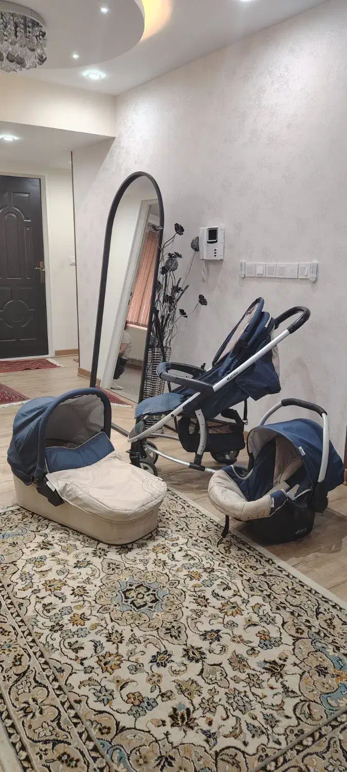 ست کالسکه فرانسوی اصل  قیمت مناسب|کالسکه و لوازم جانبی|شیراز, قدوسی شرقی|دیوار