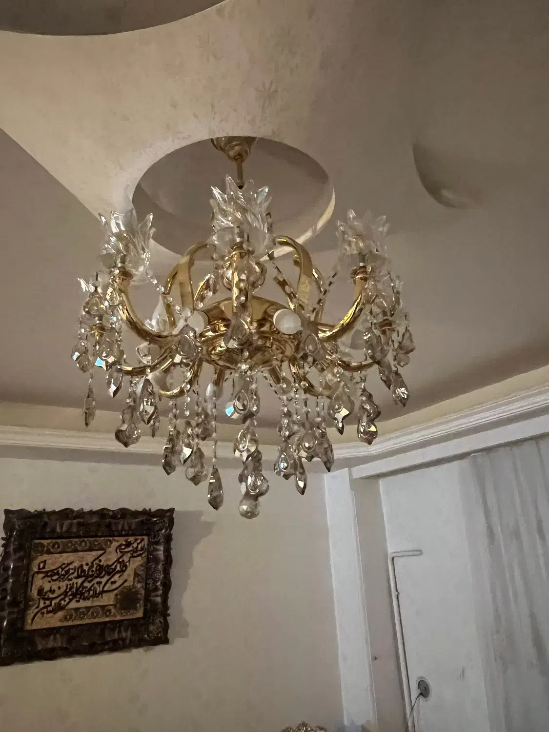 لوستر|لوستر و چراغ آویز|تبریز, |دیوار