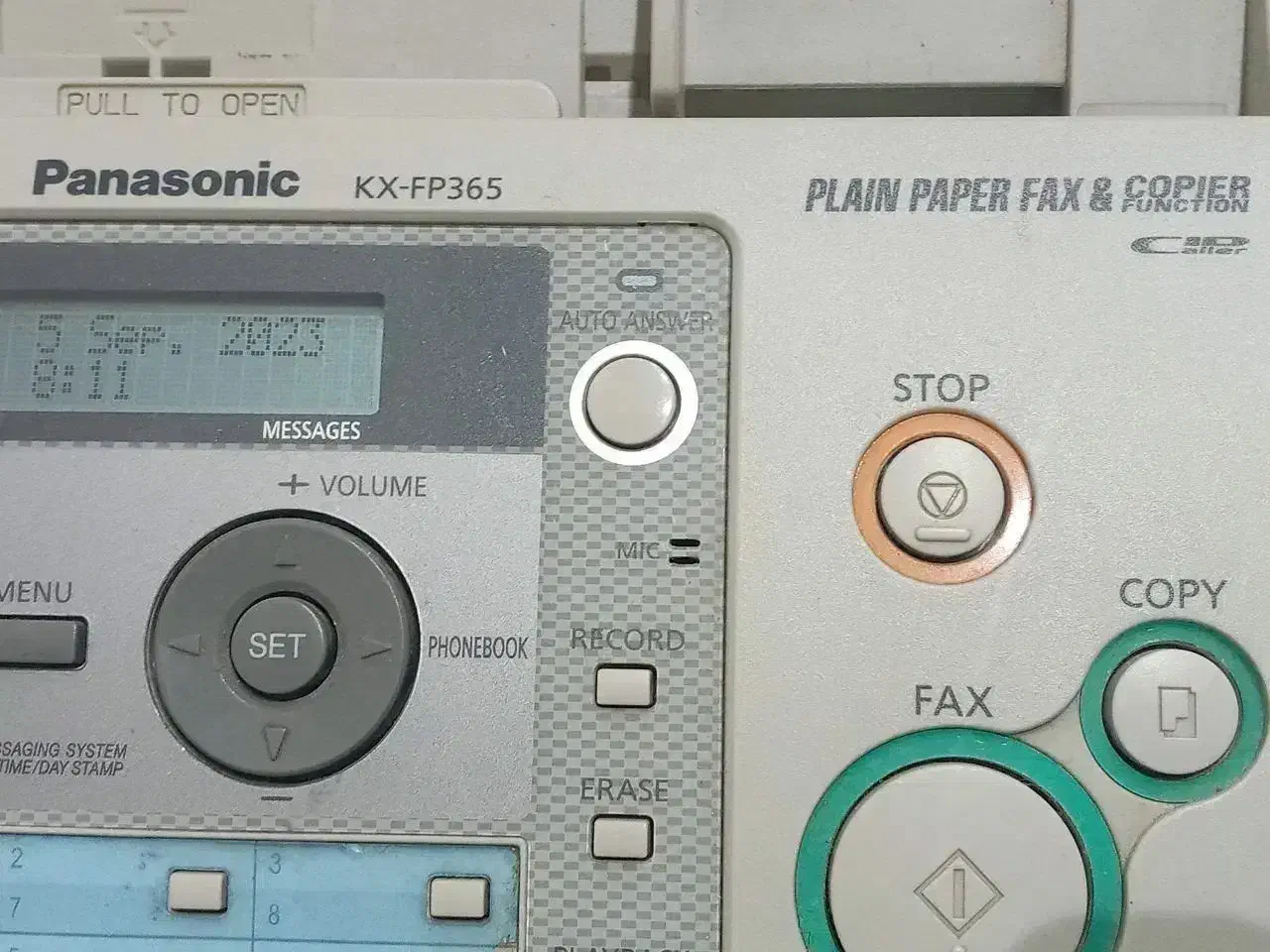 دستگاه فکس پاناسونیک مدل KX-FP365|پرینتر، اسکنر، کپی، فکس|تهران, ارم|دیوار