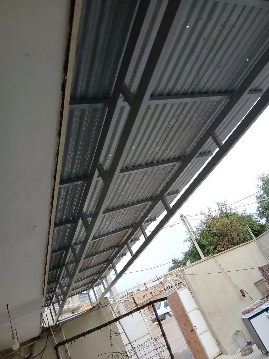 جوشکاری سیار ساخت سایبان (مناسب)|خدمات پیشه و مهارت|مسجد سلیمان, |دیوار