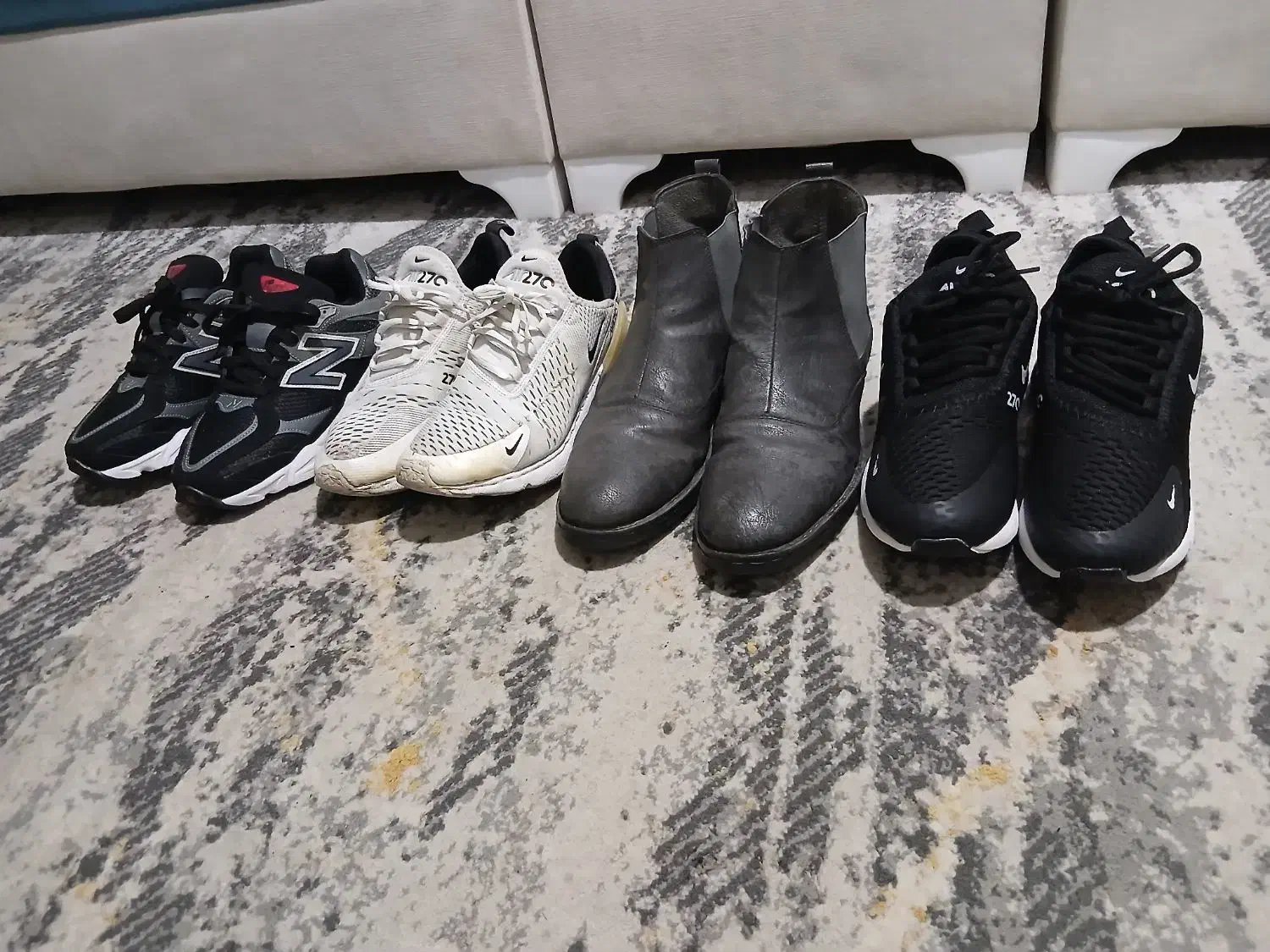 چهار جفت کفش اورجینال همه سایز 42|کیف، کفش، کمربند|مریوان, |دیوار