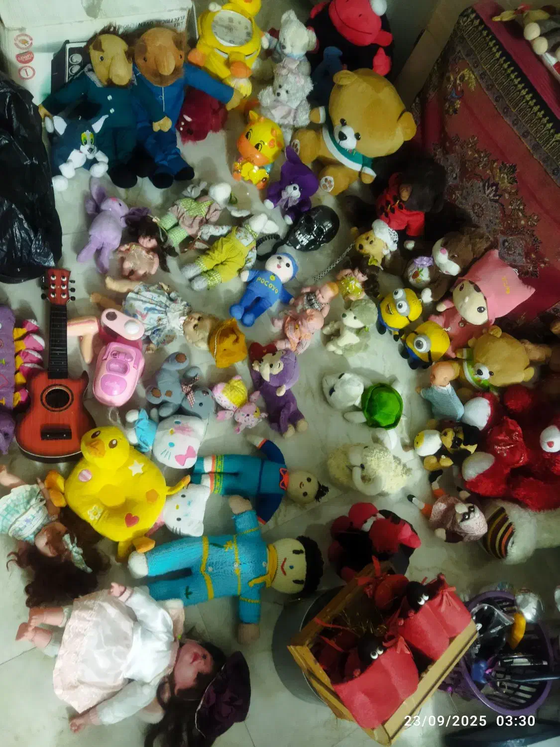 تعداد۵۵عددعروسک سایز مختلف|اسباب‌‌بازی|ورامین, ورامین|دیوار