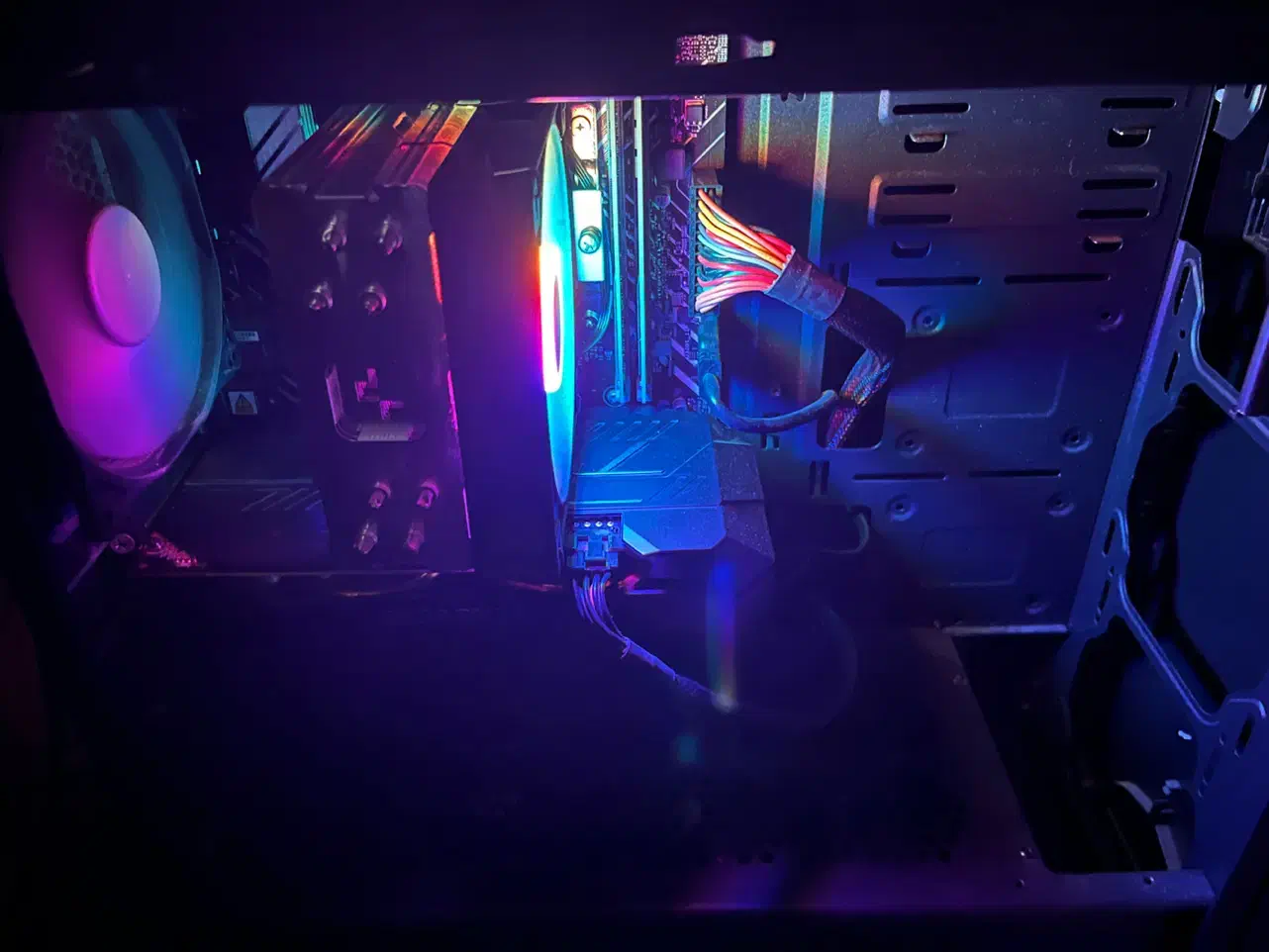 سیستم گیمینگ 13400f b660mk16gb ram|قطعات و لوازم جانبی رایانه|صومعه‌سرا, |دیوار