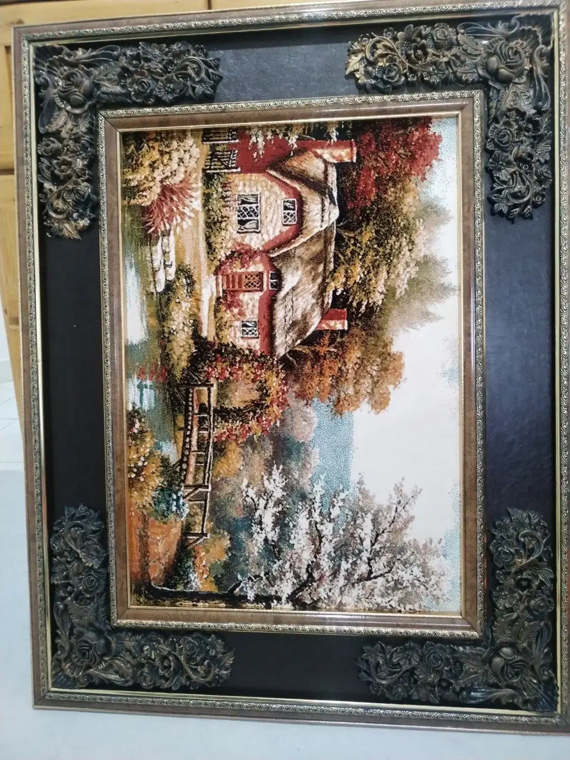 تابلو فرش و چوب|تابلو فرش|ملارد, |دیوار