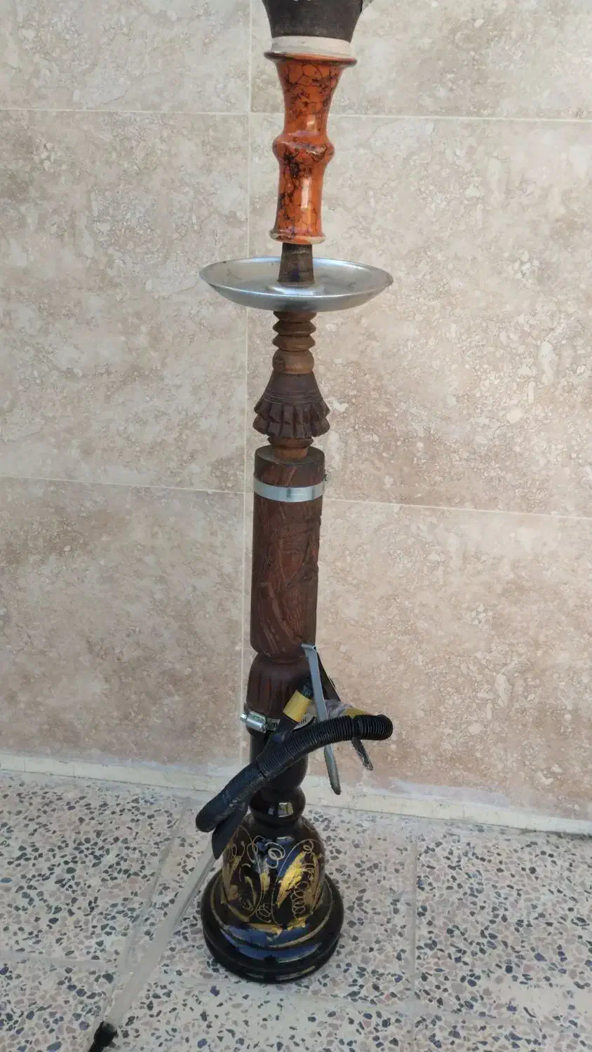 قلیون چوب گردو|کلکسیون و سرگرمی|تربتحیدریه, پایانه مسافربری تربت حیدریه|دیوار