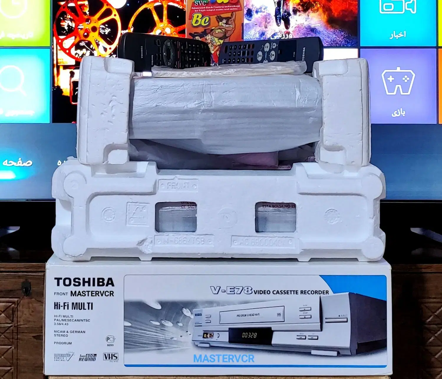 VIDEO CASSETTE RECORDER TOSHIBA 404G&E78|پخش‌کننده DVD و ویدیو|تهران, نیاوران|دیوار