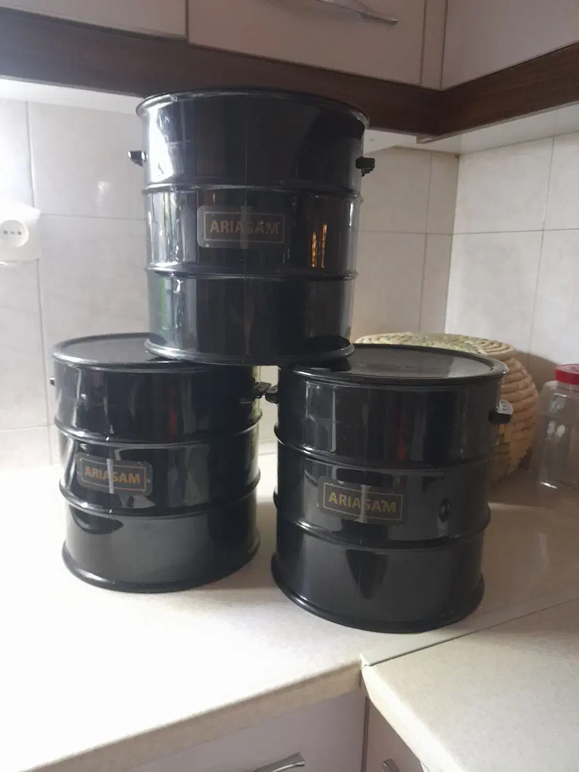 سیلو قهوه|ظروف نگهدارنده، پلاستیکی، یک‌بارمصرف|اصفهان, کوجان|دیوار