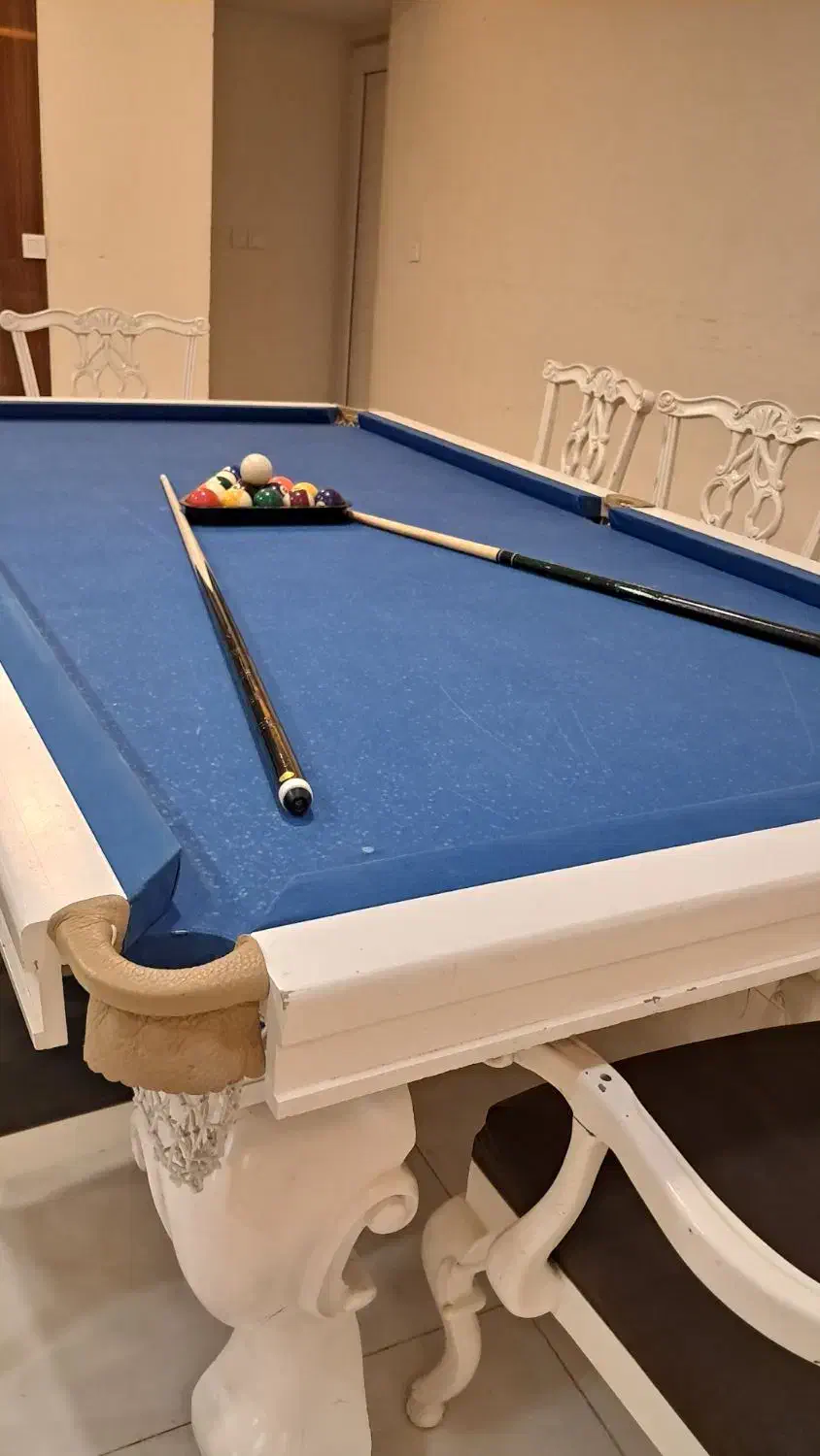 میز بیلیارد و میزنهارخوری ۸ نفره (دو منظوره)|ورزشهای توپی|پردیس, فاز ۶|دیوار