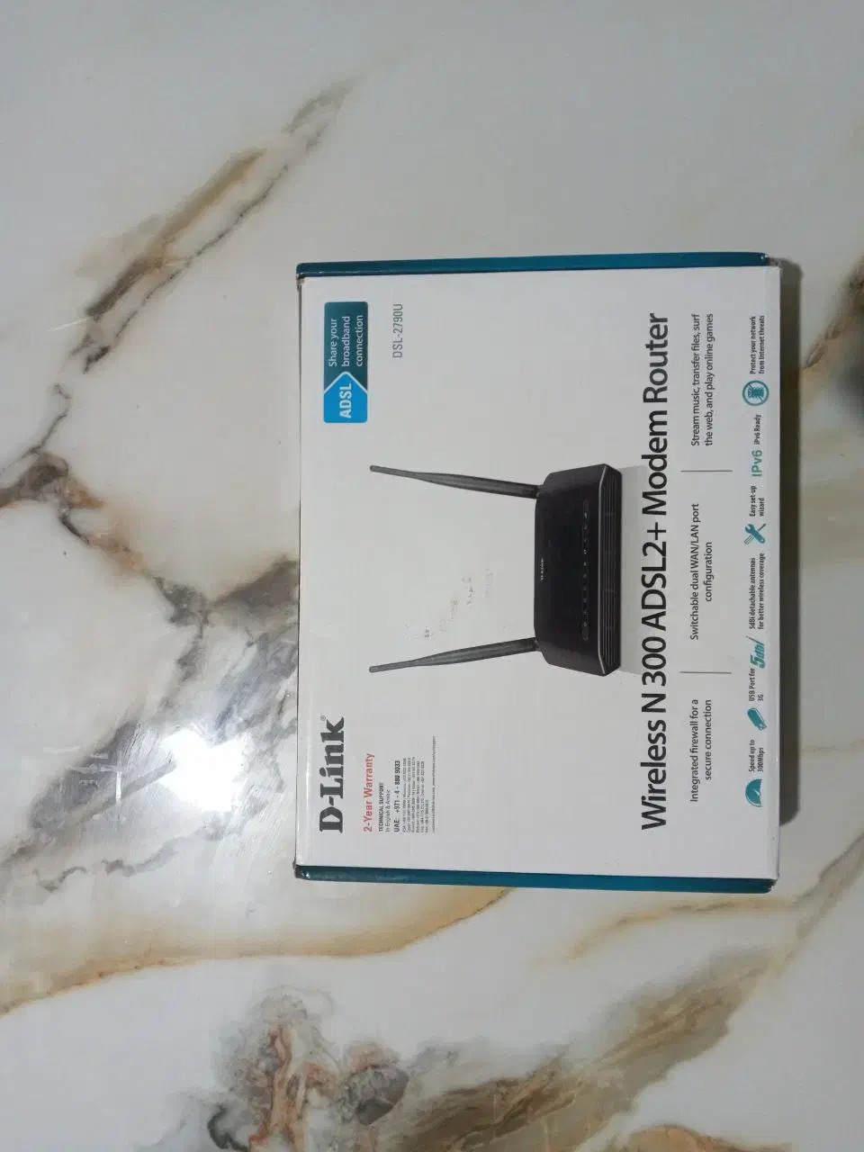 مودم دی لینک adsl2+ d-link 2790u اخرین مدل از سری|مودم و تجهیزات شبکه|تهران, شهر زیبا|دیوار