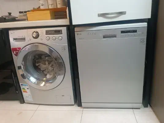 خرید و فروش لباسشویی ظرفشویی الجی سامسونگ دوو|ماشین لباسشویی و خشککن لباس|رشت, پارک شهر|دیوار