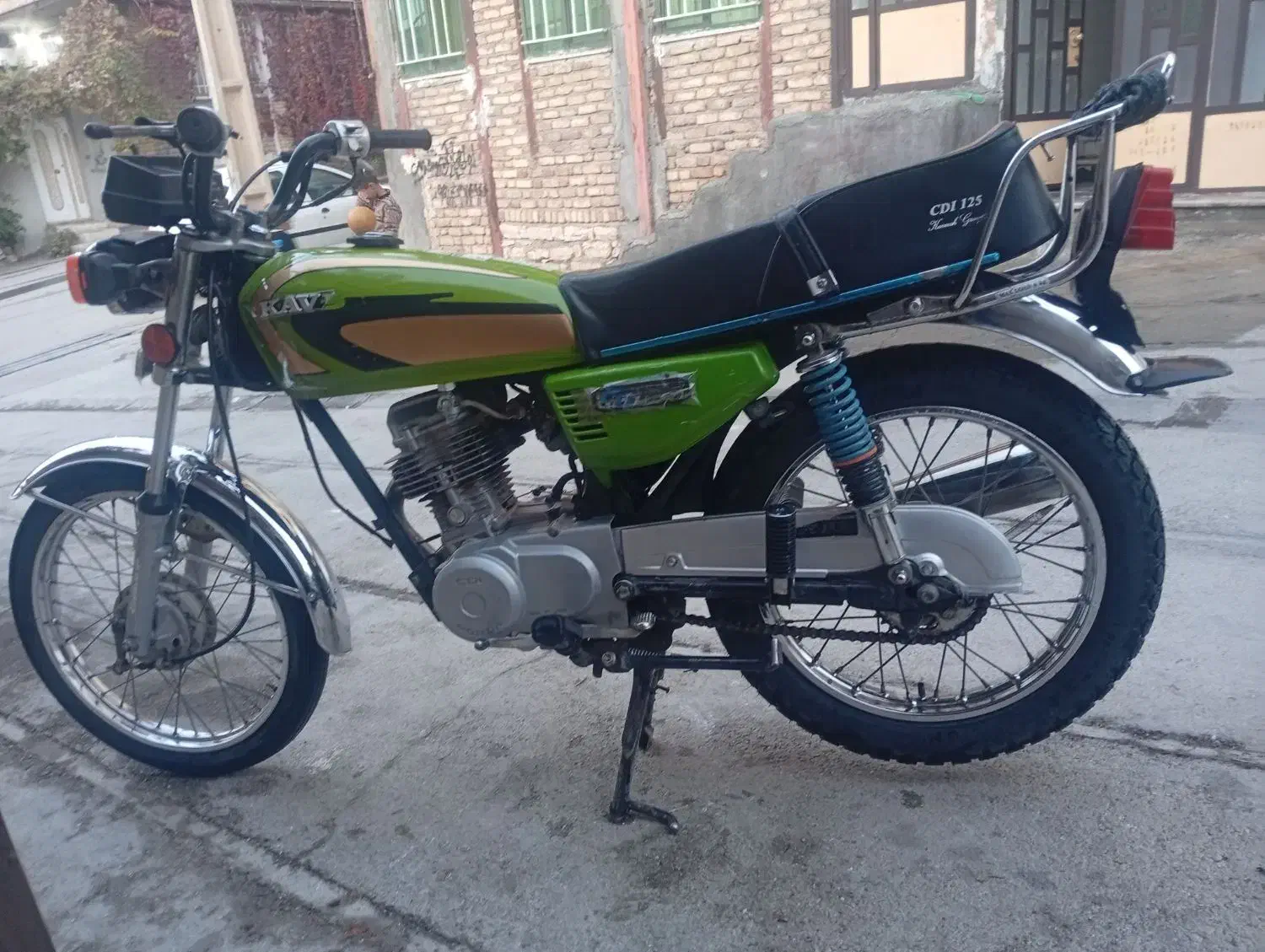 موتور تخت 125 کویر مدل 94، مزایده|موتورسیکلت|جوانرود, |دیوار