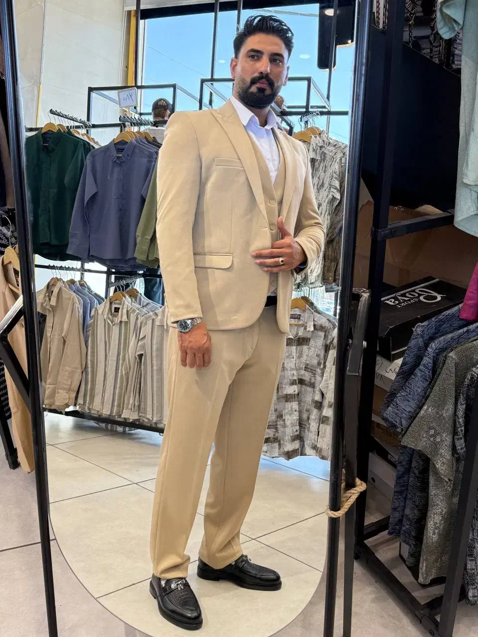 کت و شلوار ژیله دو رویه (بهنام پلیس )|لباس|تبریز, |دیوار