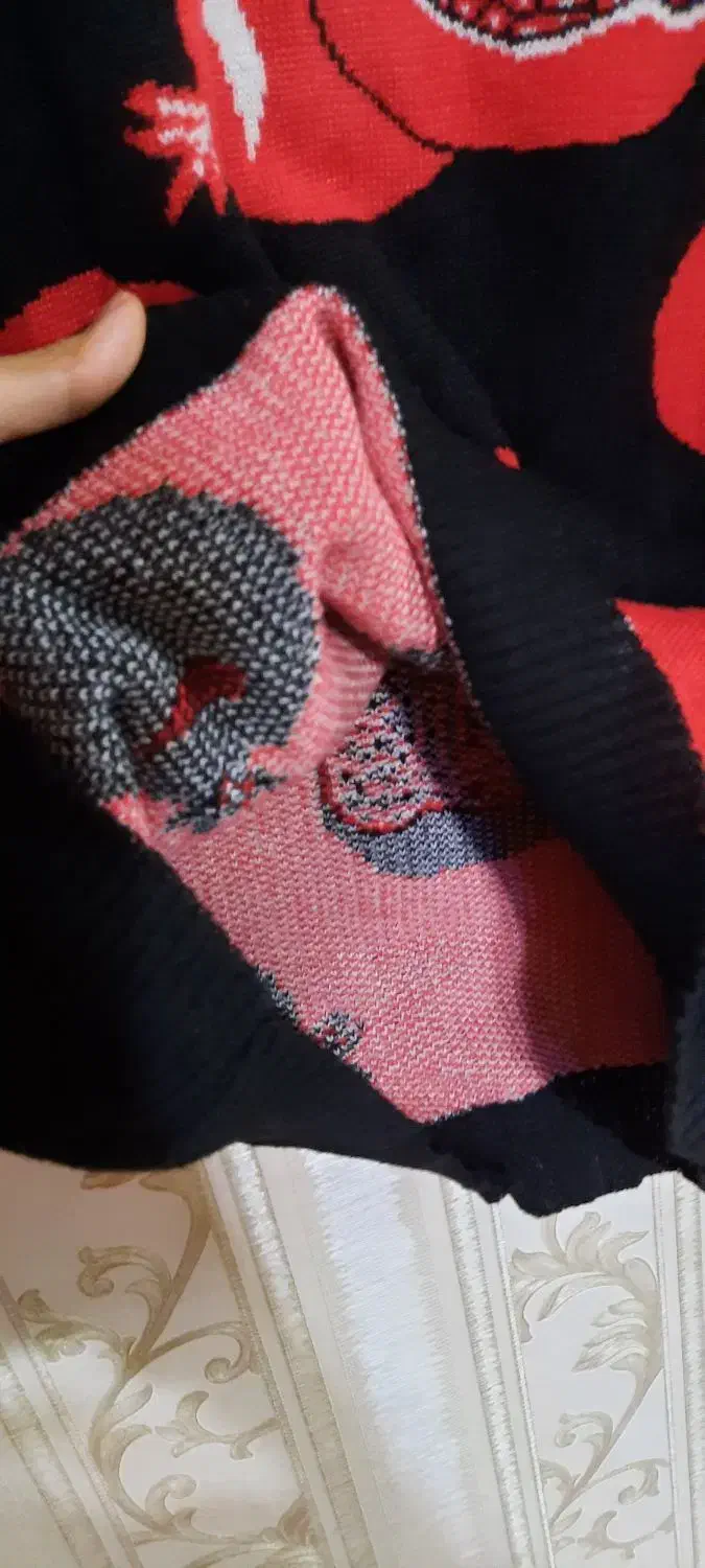 گپ و بافت تم یلدایی طرح انار دولایه نو نو|لباس|شهریار, شهریار|دیوار