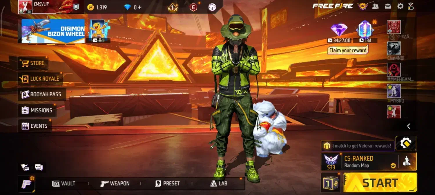 اکانت فری فایر|کنسول، بازی ویدئویی و آنلاین|قزوین, |دیوار