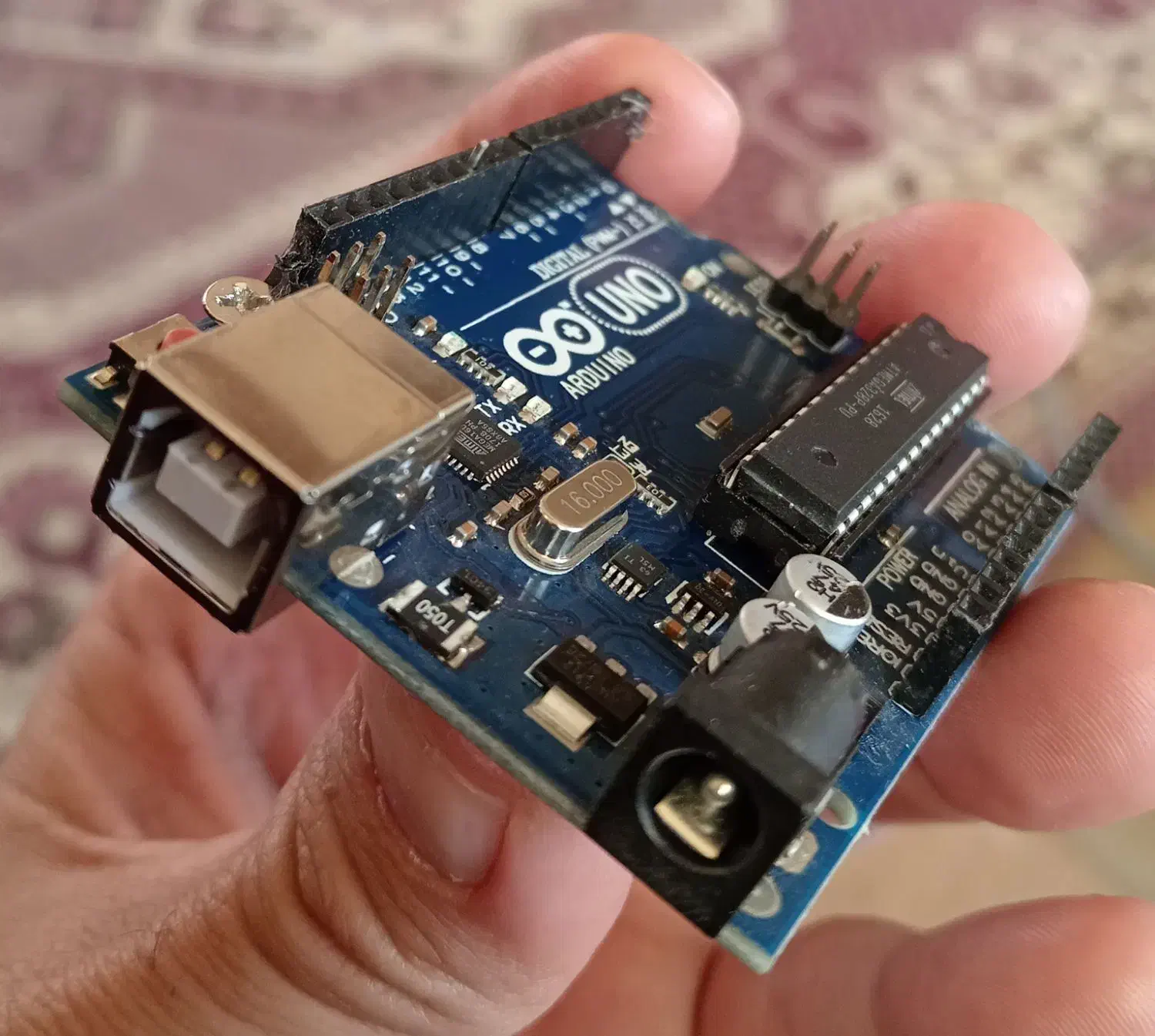 برد آردوینو آردینو UNO R3 Arduino ایتالیایی فابریک|قطعات و لوازم جانبی رایانه|اصفهان, جلفا|دیوار