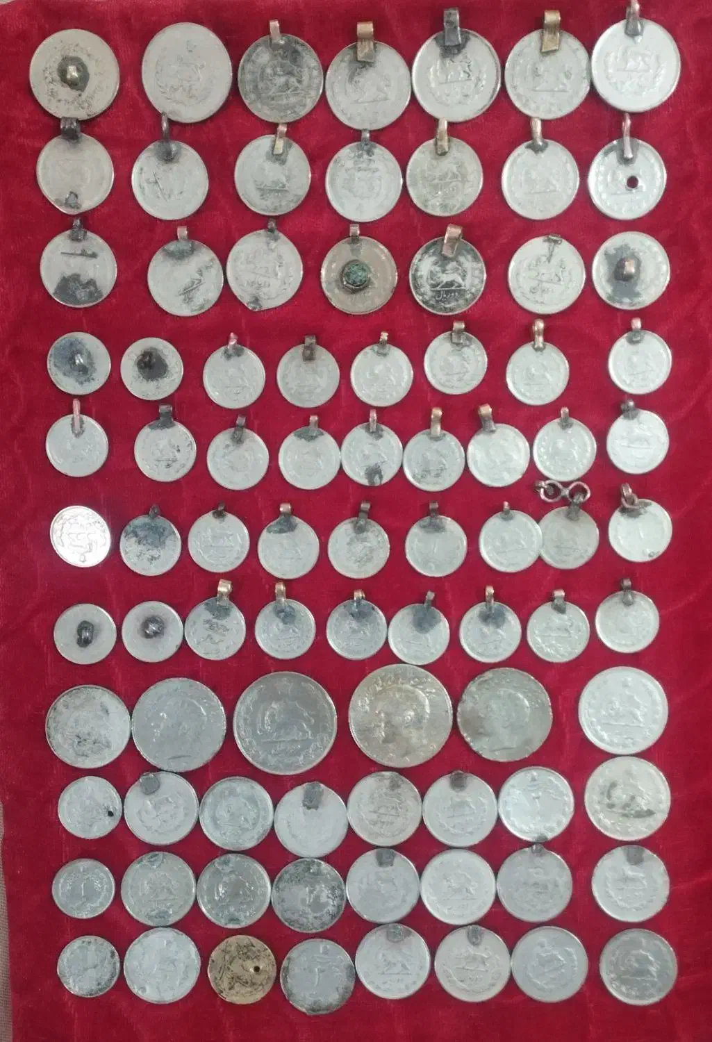 190 عدد سکه پهلوی|کلکسیون سکه، تمبر، اسکناس|مشهد, سید رضی|دیوار