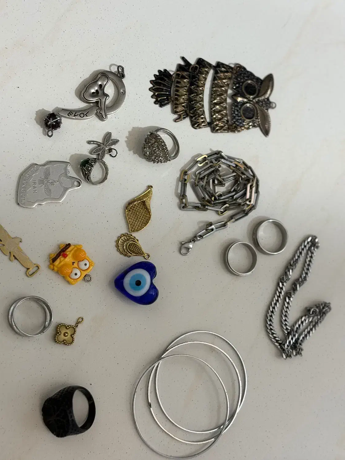 تعدادی بدلیجات|بدلیجات|پرند, فاز ۶|دیوار