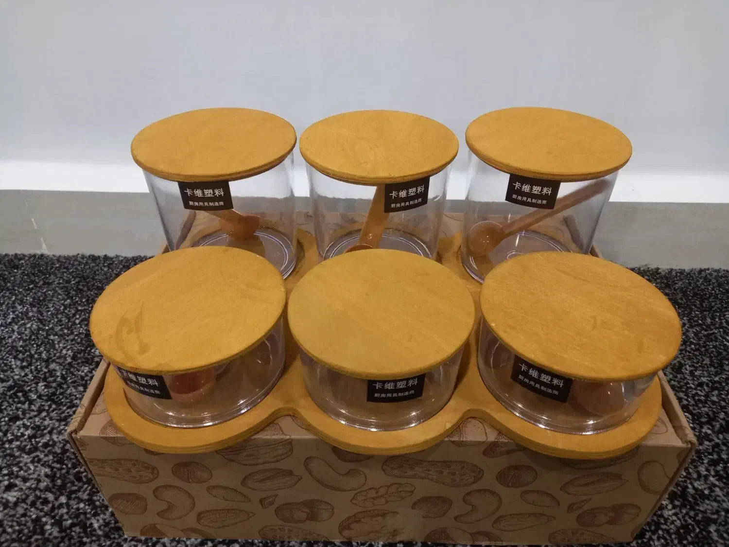 جا ادویه|ظروف نگهدارنده، پلاستیکی، یکبارمصرف|دزفول, |دیوار