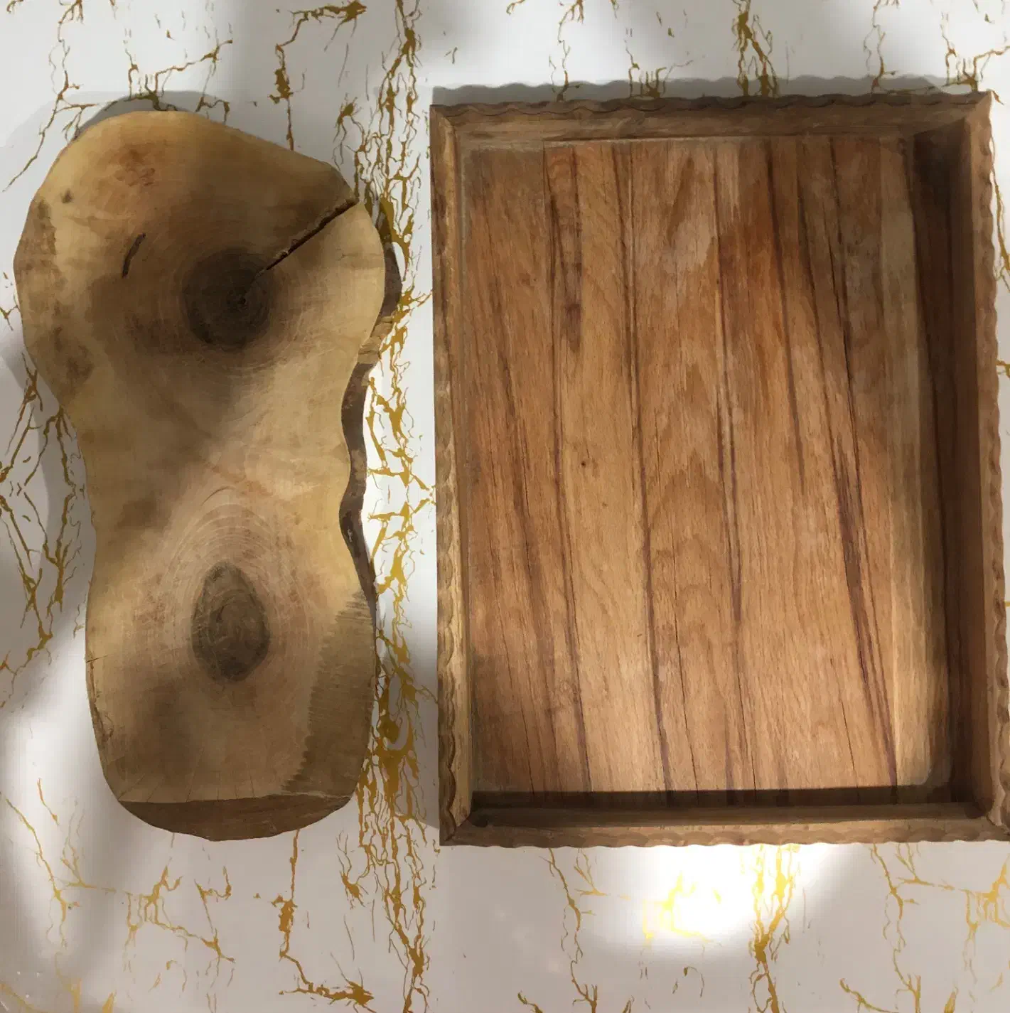 قاشق و چنگال استیل و سینی و تخته گوشت چوبی|ظروف سرو و پذیرایی|کرج, فاز ۲ مهرشهر|دیوار