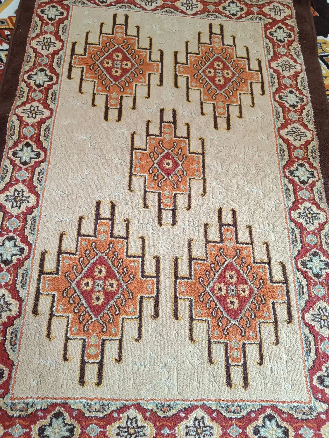 گلیم فرش تمیز و سالم در حد نو|گلیم، جاجیم، گبه|بندرعباس, |دیوار