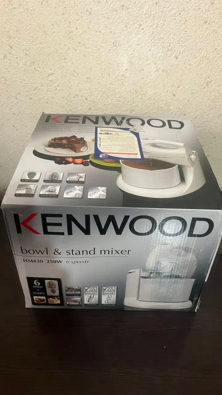 همزن برقی کنوود کاسه دار|خردکن، آسیاب، غذاساز|تهران, خزانه|دیوار