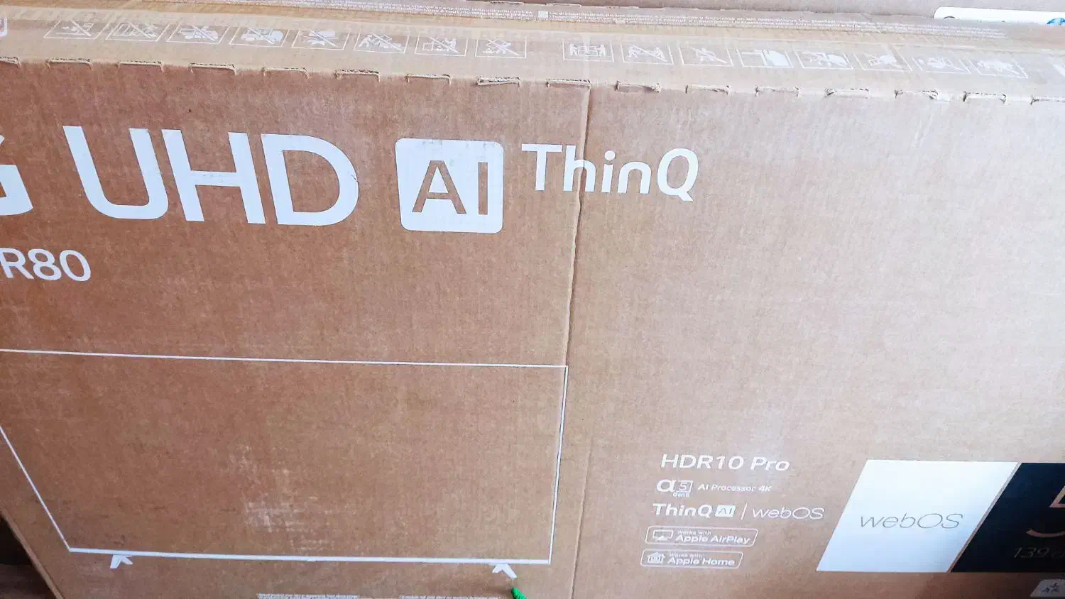 تلویزیون ال جی ۵۵ اینج با هوش مصنوعی سال ۲۰۲۵|تلویزیون و پروژکتور|اردبیل, |دیوار